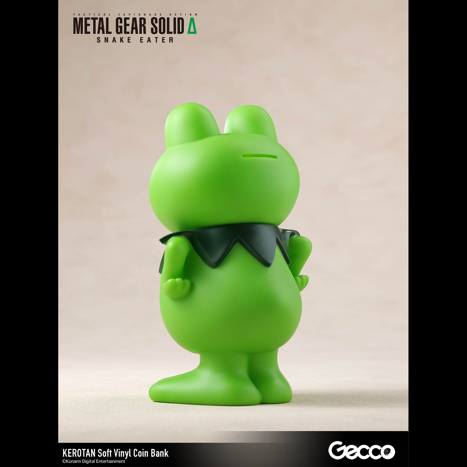 METAL GEAR SOLID Δ: SNAKE EATER, KEROTAN Soft Vinyl Coin Bank